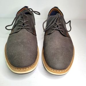 Sonoma mens shoes with ortholite ECO laceups color gray &black size 10.5